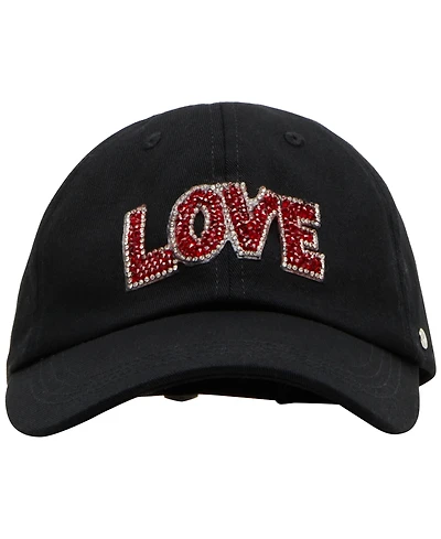 Steve Madden Caviar Love Embellishment Baseball Cap