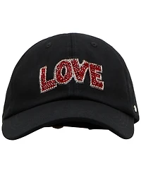 Steve Madden Caviar Love Embellishment Baseball Cap