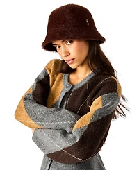 Steve Madden Fuzzy Bucket Hat