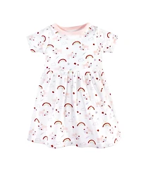 Luvable Friends Toddler Girls Stylish All-Season Baby Dress 2Pk