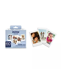Fujifilm Fujifilm Mini Instant Camera Film: 120 Shoots Total, Value Pack, (10 Sheets x 12) Includes Slinger Photo Album