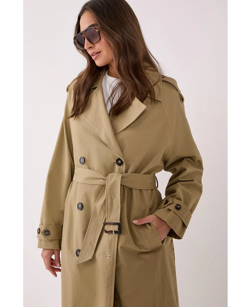Nasty Gal Women's Essentials Trench Coat