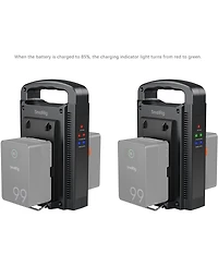 SmallRig 4450 Dual-Channel V-Mount Battery Charger