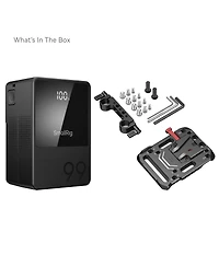 SmallRig VB99 Mini Rechargeable V-Mount Battery with 15mm Dual Rod Clamp Battery Plate