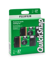 Fujifilm QuickSnap Flash 400 35mm Single-Use Disposable Camera with Flash, 27 Exposures, 2-Pack