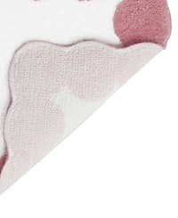 Vcny Home Dotted Edge Tufted Bath Rug, 18" x 27"