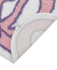 Vcny Home Bow Shaped Tufted Bath Rug, 18" x 27"