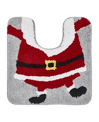 Vcny Home Santa Holiday Bath Rug Set, 2 Count