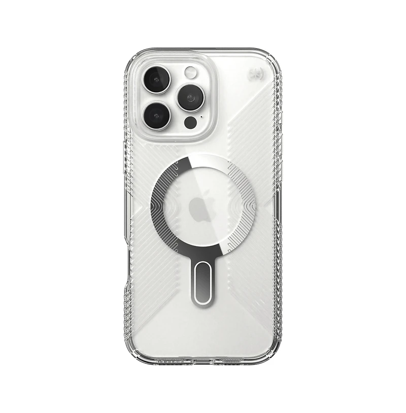 Speck Presidio Perfect Clear Grip Case with ClickLock for Apple iPhone 16 Pro Max