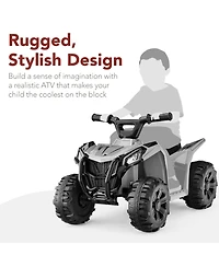 Best Choice Products 6V Kids Ride-On 4-Wheeler Quad Atv Car w/ 1.8mph Max Speed, Treaded Tires