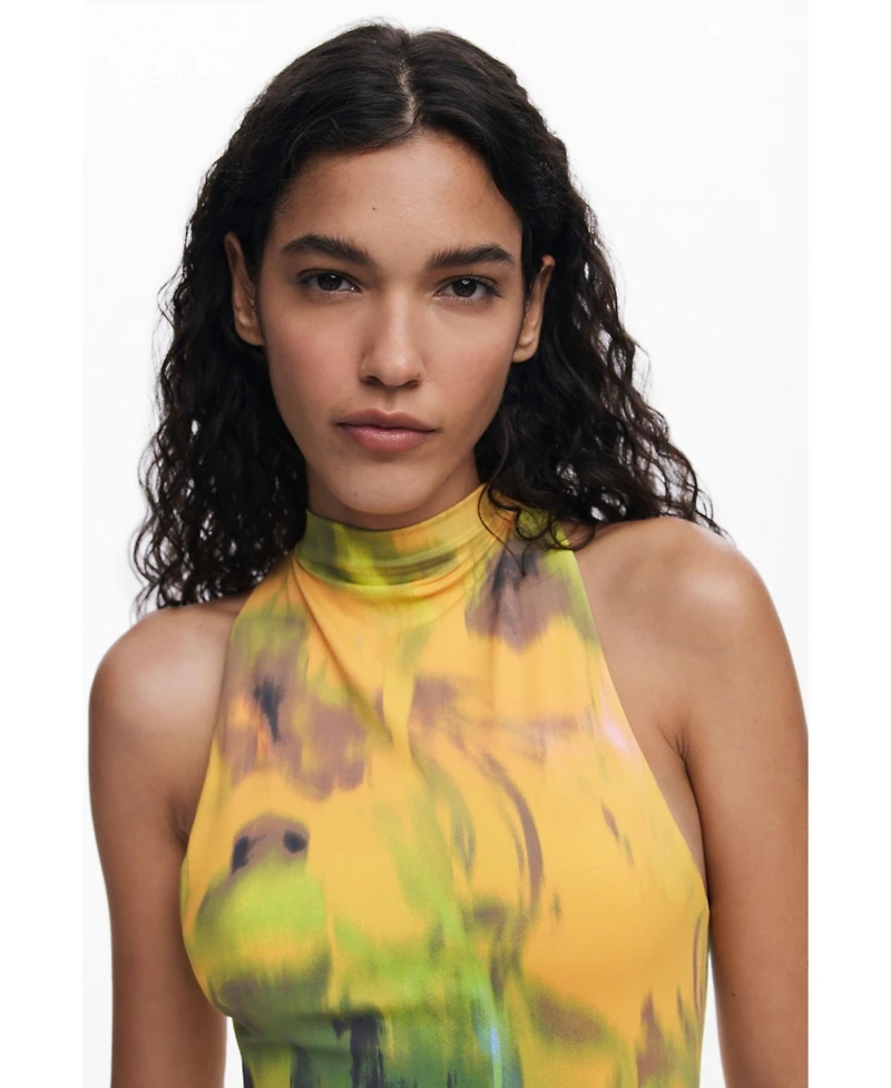 Desigual Women's Short gradient dress