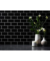 V-flat World Duo Board Double Sided Surface Board/Ebony Subway Tile