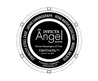 Invicta Women's 38755 Angel Quartz Chronograph White Dial Watch