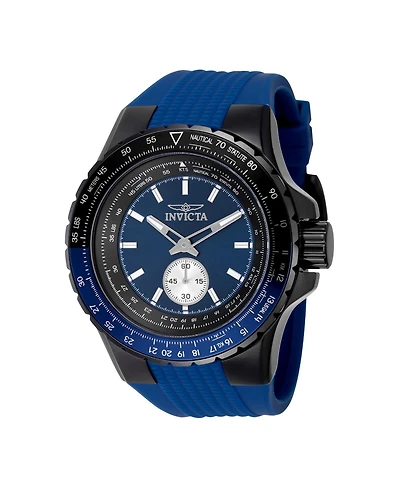 Invicta Men's Aviator Quartz Multifunction Blue Dial Watch