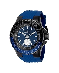 Invicta Men's Aviator Quartz Multifunction Blue Dial Watch