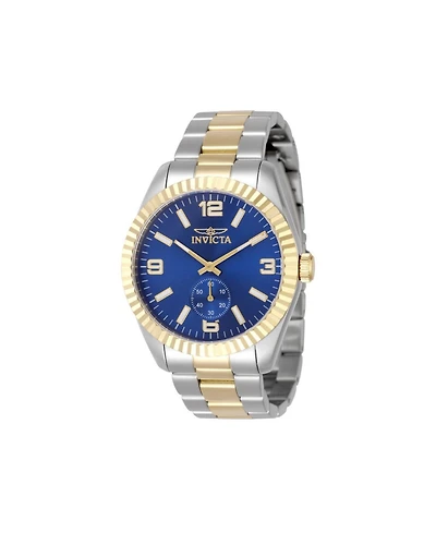 Invicta Men's Specialty Quartz Multifunction Blue Dial Watch