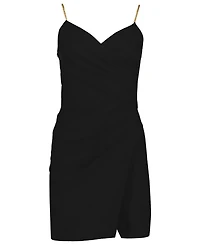 Bishop + Young Women's Malone Faux Wrap Mini Dress
