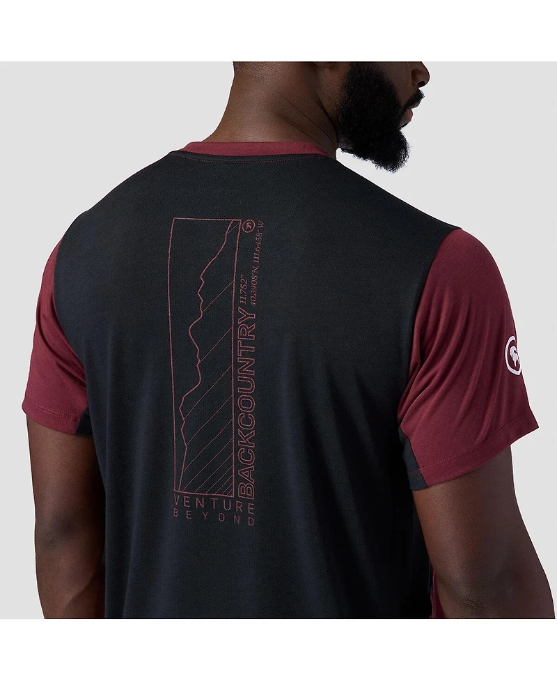 Backcountry Men's Slickrock Drirelease Tech T-Shirt Mountain Bike Jerseys Short Sleeve