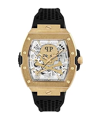 Philipp Plein Men's Gold Stainless Steel Watch, 44mm