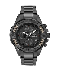 Philipp Plein Men's Black Stainless Steel Watch