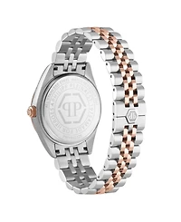 Philipp Plein Women's Two Tone Stainless Steel Watch, 34mm