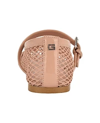Guess Women's Paxey Mesh Mary Jane Flats