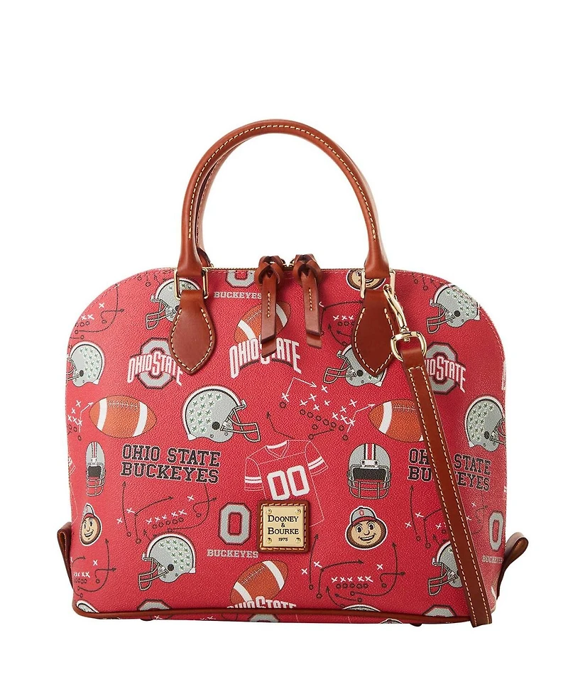 Dooney & Bourke Ohio State Buckeyes Game Day Zip Zip Satchel