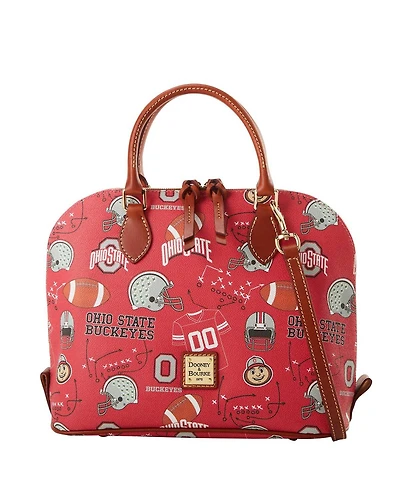 Dooney & Bourke Ohio State Buckeyes Game Day Zip Zip Satchel