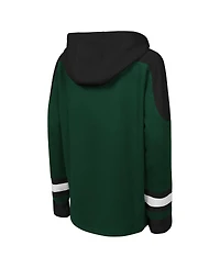 Outerstuff Big Boys and Girls Green Minnesota Wild Must Have Home V-Neck Pullover Hoodie