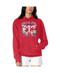 G-iii 4Her by Carl Banks Women's Red Philadelphia Phillies Flowers Graphic Pullover Hoodie