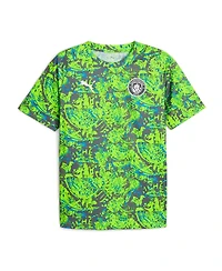 Puma Men's Green Manchester City 2025/26 Pre-Match Training Jersey