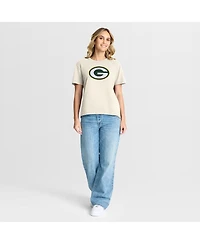 Fanatics Women's Cream Green Bay Packers Dove Legacy T-Shirt