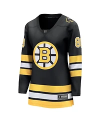 Fanatics Women's David Pastrnak Black Boston Bruins Home Breakaway Player Jersey