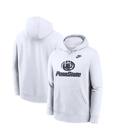 Nike Men's White Penn State Nittany Lions Vault Club Hoodie