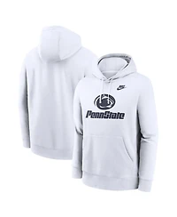 Nike Men's White Penn State Nittany Lions Vault Club Hoodie