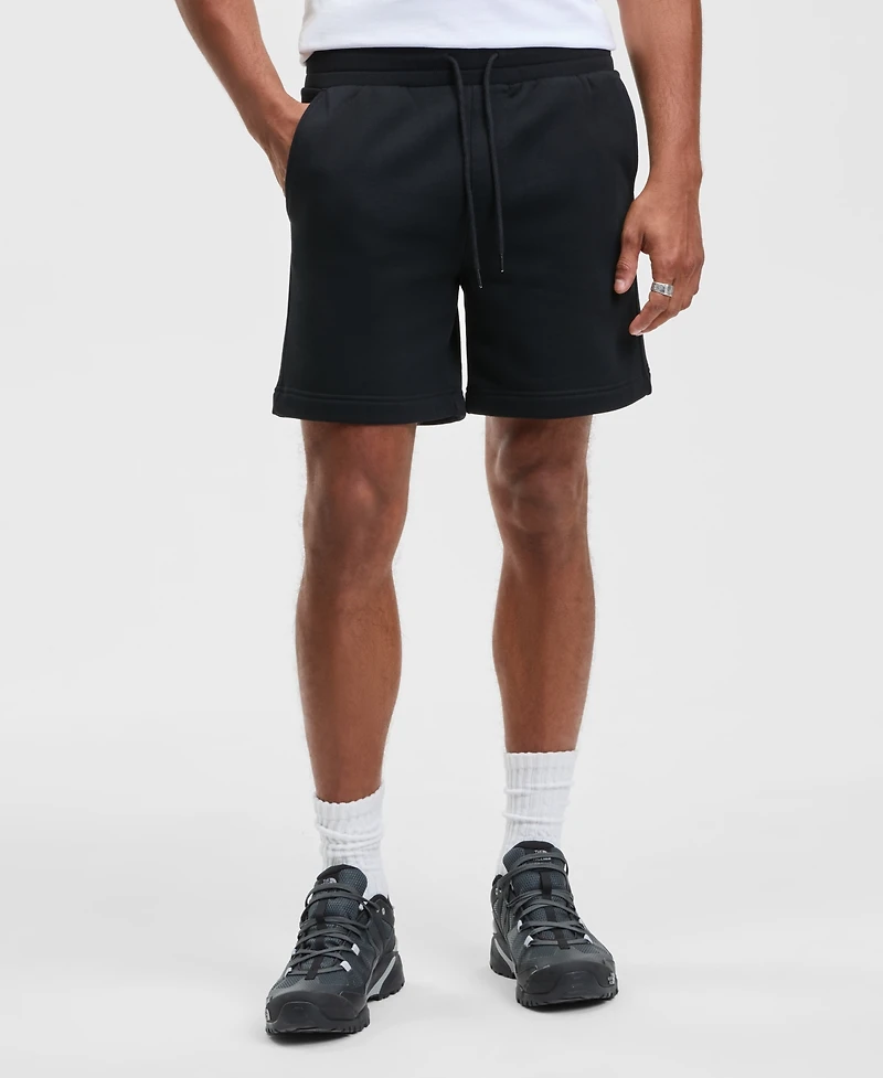 Mode of One Men's Pull-On Fleece Shorts, Created for Macy's