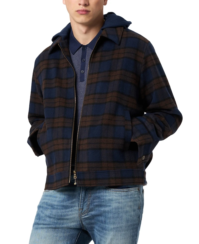 Buffalo David Bitton Men's Jude Hooded Boxy Jacket