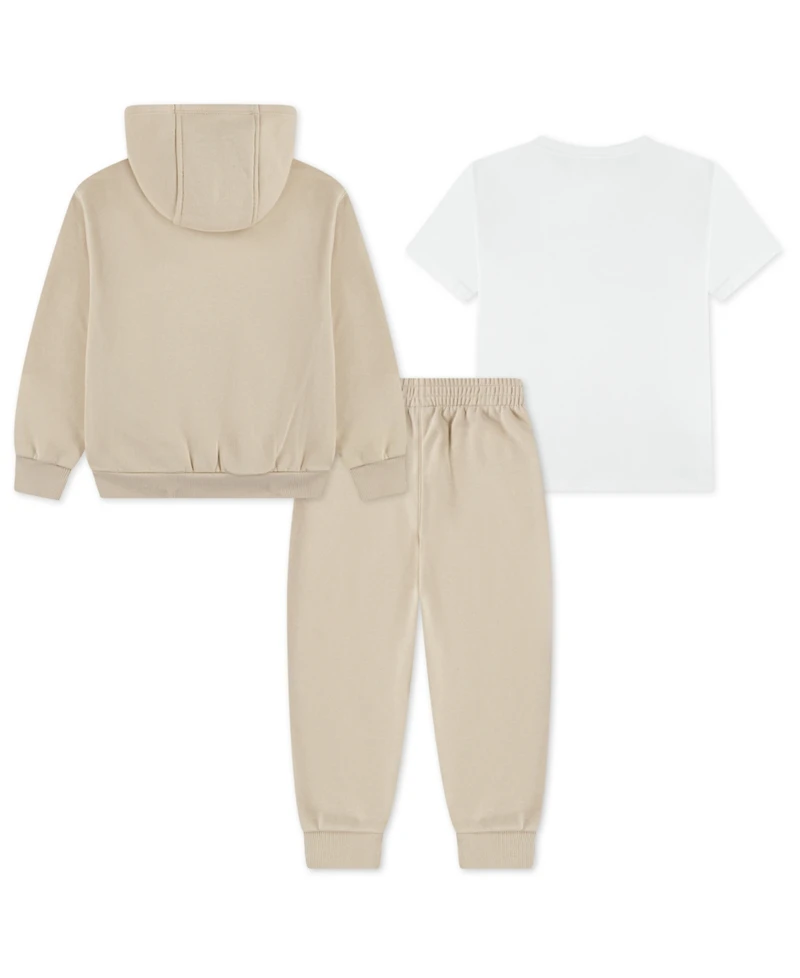 Nike Boy 4-7 Long-Sleeve Hoodie, T-Shirt and Jogger Pants, 3-Piece Set