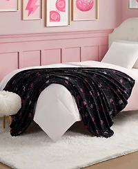 Juicy Couture Plush Throw, 50" x 70"