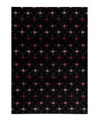 Juicy Couture Plush Throw, 50" x 70"