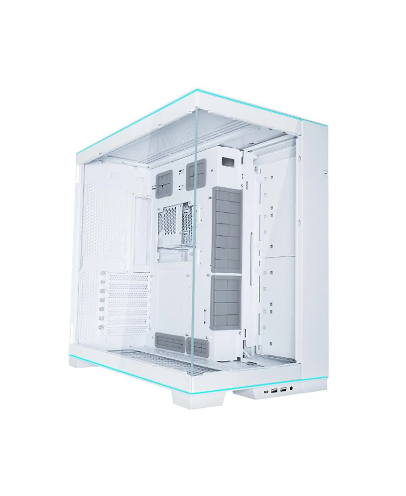 Lian-Li Lian-Li Case O11DERGBW Full Tower Tg 2x3.5"Hdd or 2.5" Ssd White Retail
