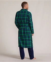 Lands' End Men's Flannel Robe