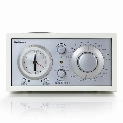 Tivoli Audio Model Three Bt Usb-c/A Clock Radio - White