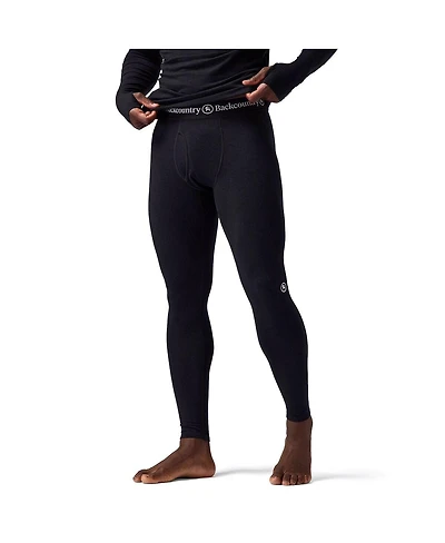Backcountry Men's Cedars Rws Merino Lt-Wt Baselayer Bottom Lightweight Long Underwear Bottoms