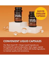Havasu NutritionBlack Seed Oil + Ginger Liquid Capsules, 60ct