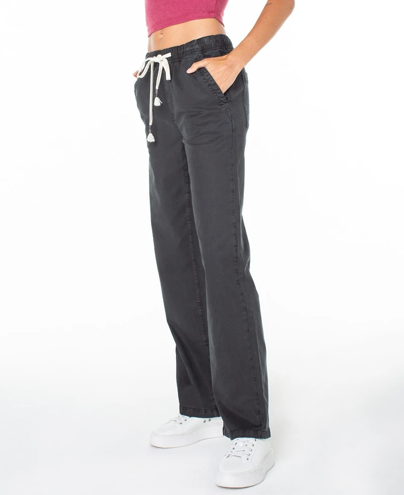Roxy Women's Sunset Dream Mid-Rise Twill Pants
