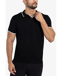 Xray Men's Collar V-Neck Polo Sweater