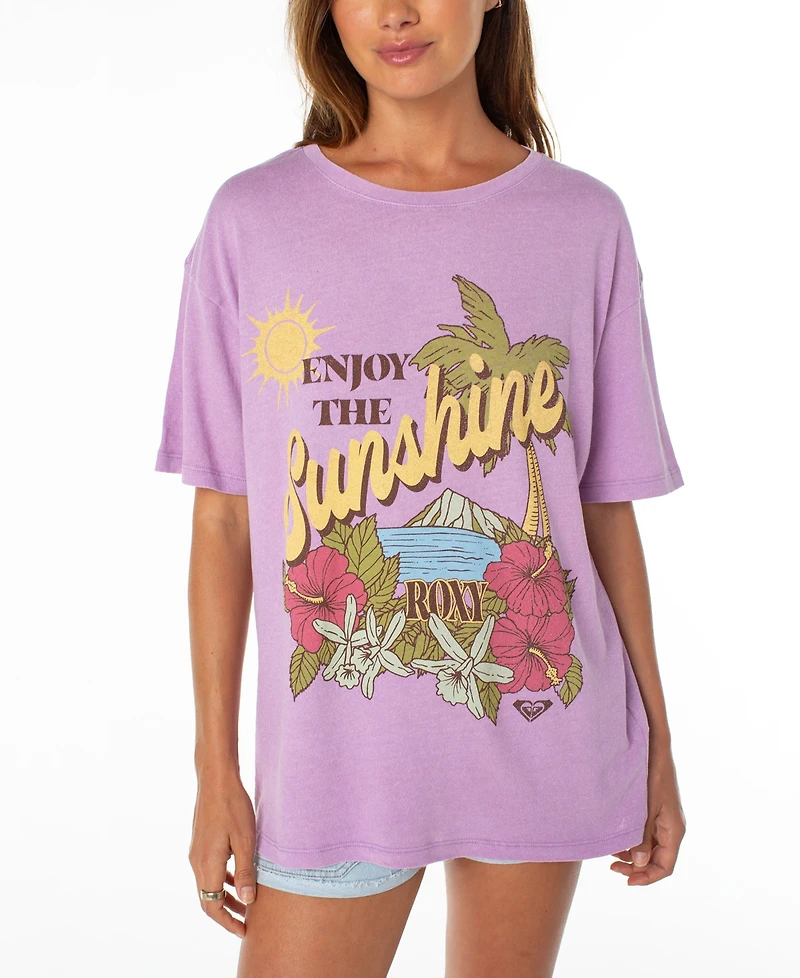 Roxy Women's Enjoy Sunshine Gbfc Short Sleeve Top