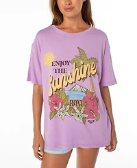 Roxy Women's Enjoy Sunshine Gbfc Short Sleeve Top