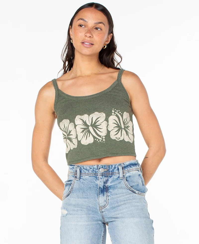 Roxy Women's Flower Block Wanderer Tank Top